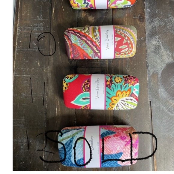 Vera Bradley Colorful Glasses Case Set - Picture 2 of 3